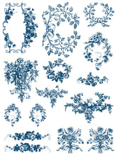 Load image into Gallery viewer, Delft Traditions Azur_IOD_Paint Inlay_Iron Orchid Designs
