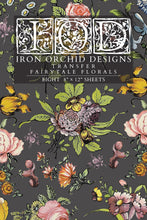 Load image into Gallery viewer, Fairytale Florals Transfer_IOD_Iron Orchid Designs
