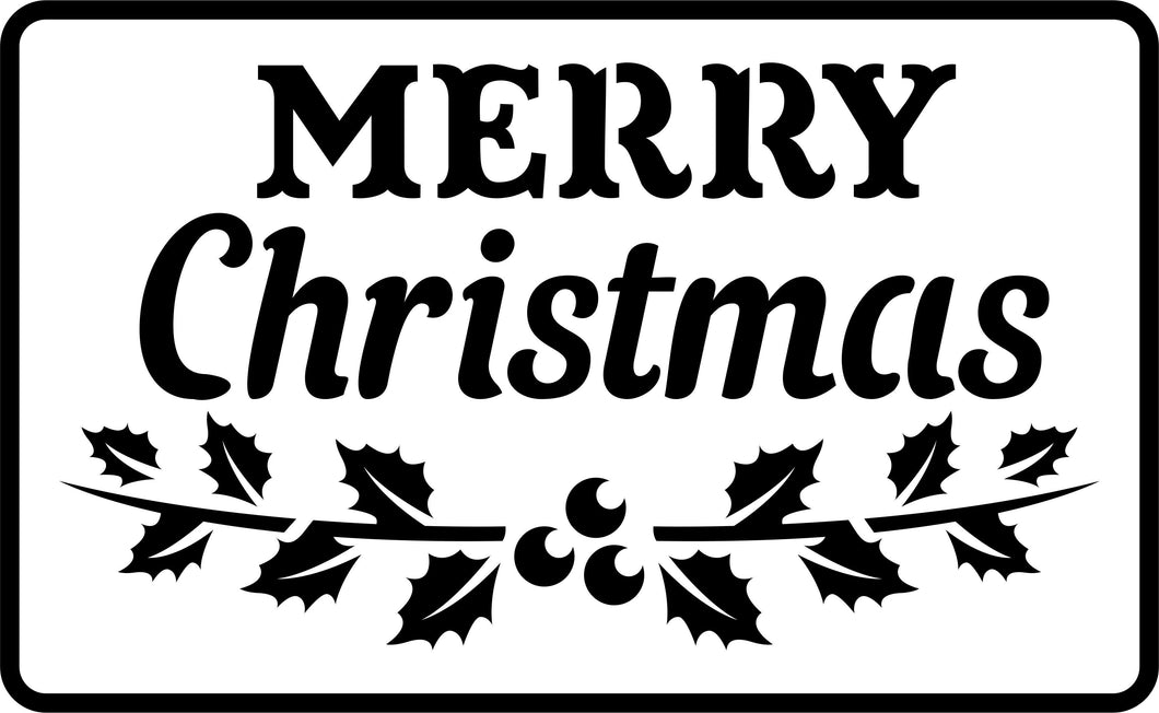 Merry Christmas | JRV Stencils