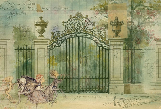 Fairy Gate by Roycycled Treasures Decoupage Paper #85