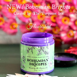 Flourished Bohemian Brights DIY Paint