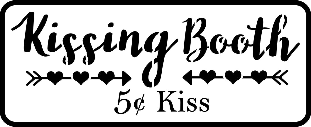 Kissing Booth | JRV Stencils