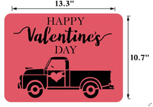 Load image into Gallery viewer, Valentine&#39;s Truck | JRV Stencils
